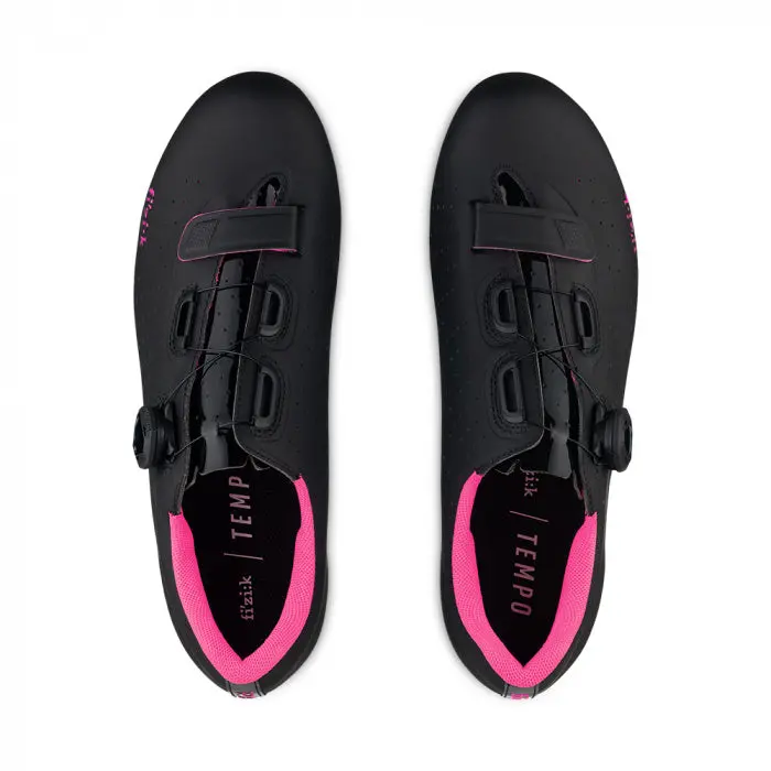 Fizik Women's Tempo Overcurve R5 Cycling Shoes (Tpr5ocmi1) Black/Pink Fluo 3