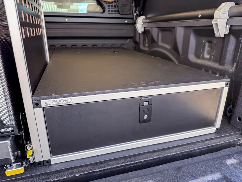 Ford F150 Raptor 2015-2020 2Nd Gen. Supercrew - Truck Bed Sleep Deck Drawer With Cubbie 1
