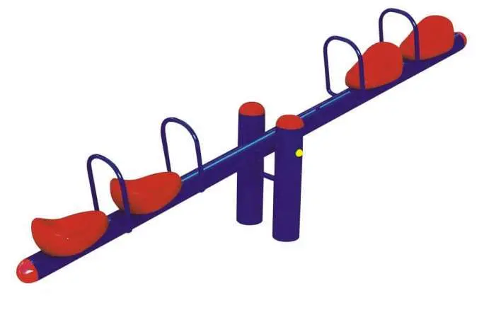 Four Seater Outdoor Seesaw 1