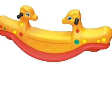 Giraffe Shape Plastic Seesaw 1