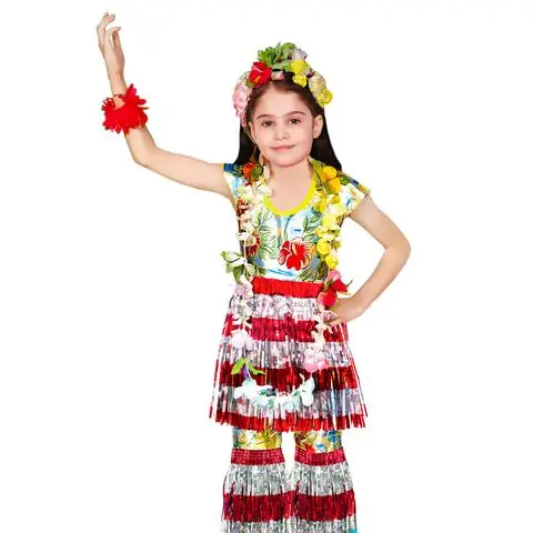 Girls Hawaiin Costume 1