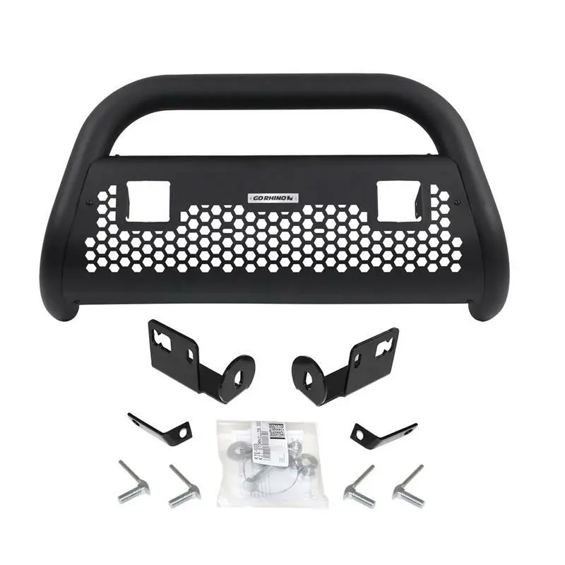 Go Rhino 55522Lt -  Rc2 Lr Bull Bar With Mounting Brackets & Two 3" Cube Lights - Textured Black 1