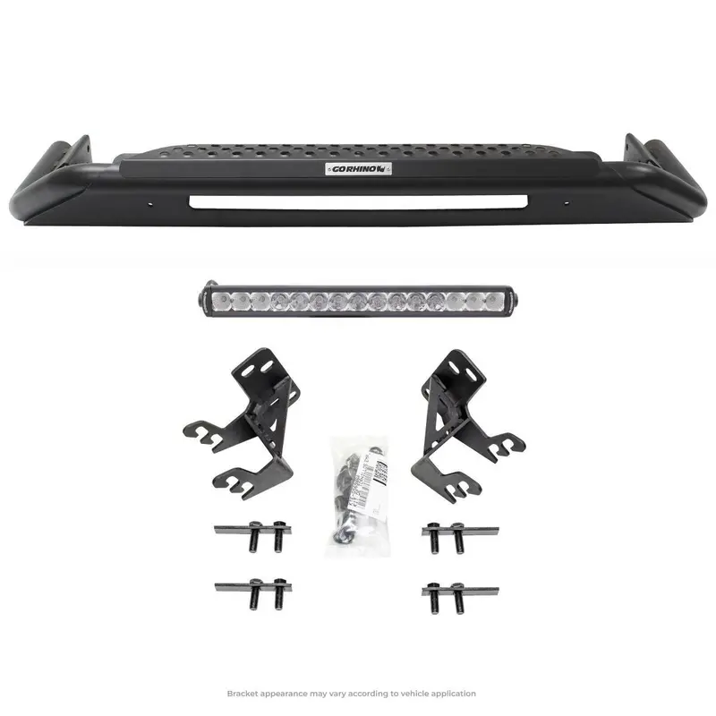 Go Rhino 5618620Lt - Rc3 Lr With Mounting Brackets & 20" Light Bar - Textured Black 1