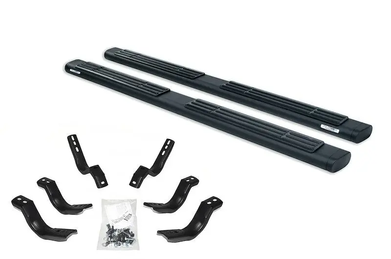 Go Rhino 686409787T - 6" Oe Xtreme Sidesteps With Mounting Bracket Kit - Textured Black 1
