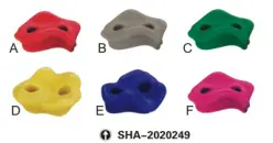 Gold Multicolor Outdoor Playground-Climbling Stones Set 1