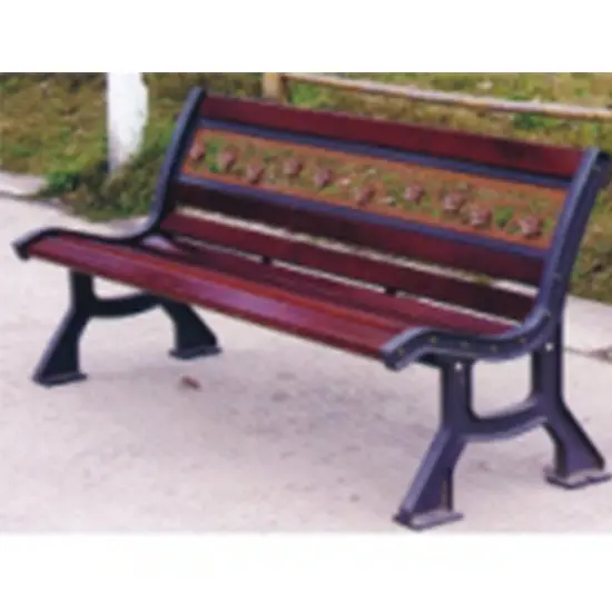 Gold Outdoor Park Type Bench Model 13 2