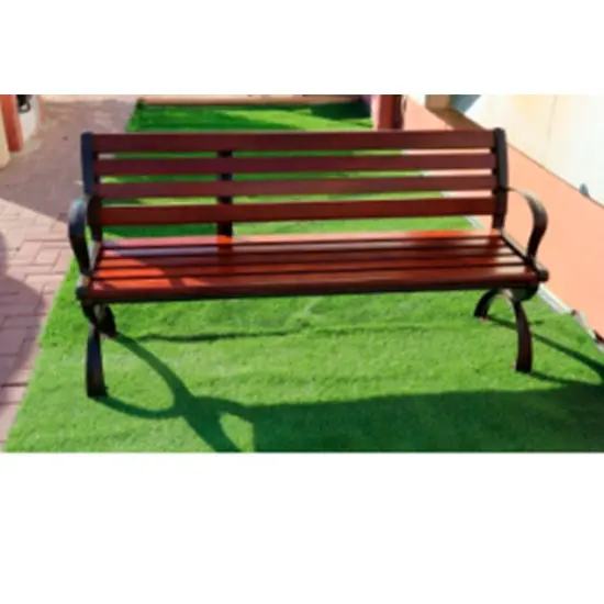 Gold Outdoor Park Type Bench Model 5 1