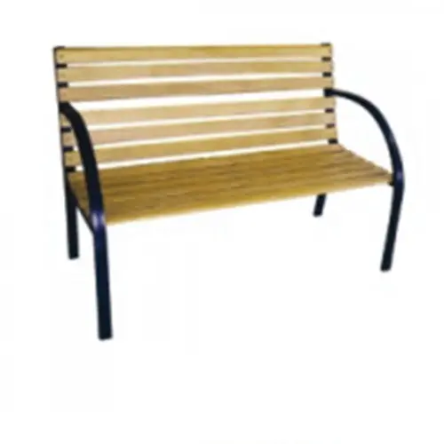 Gold Outdoor Park Type Bench Model 7 1