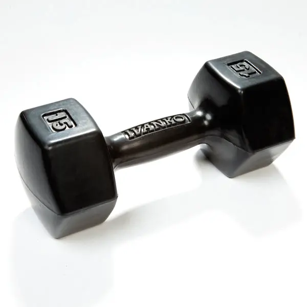 Group Aerobic Exercise Rubber Dumbbells | Ird 1