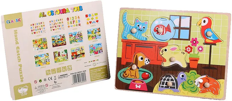 Hand Catch Puzzle-Family Pets 1