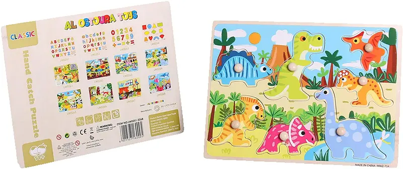 Hand Catch Puzzle-Jurassic Park 1