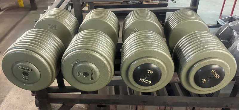 Heavy Weight Dumbbells- Trade Show/Demos/Scratch & Dent 1