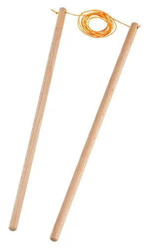 Henrys Diabolo Beach Free Handsticks 37Cm 1