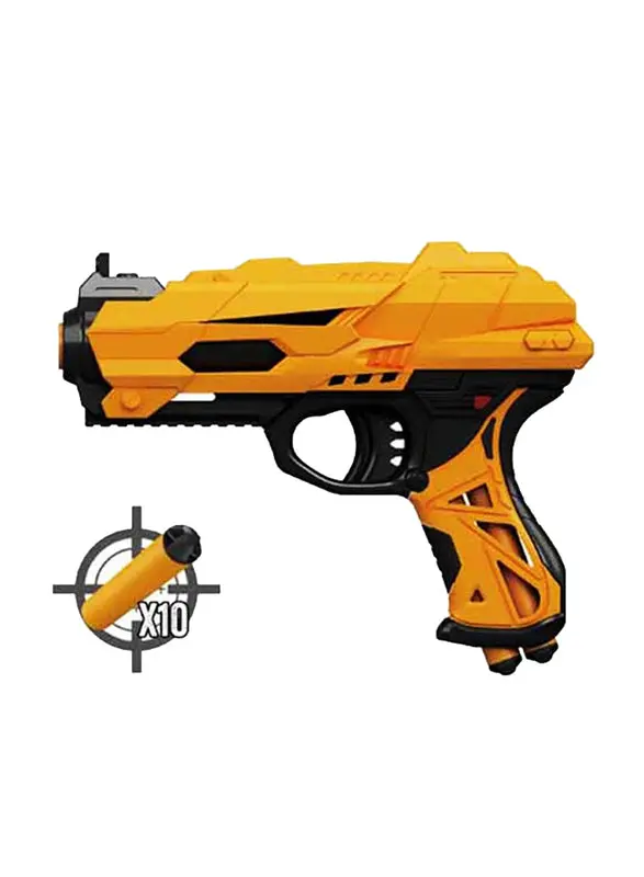 High Speed Yellow Pistol Soft Bullet Gun  Roll Up 1