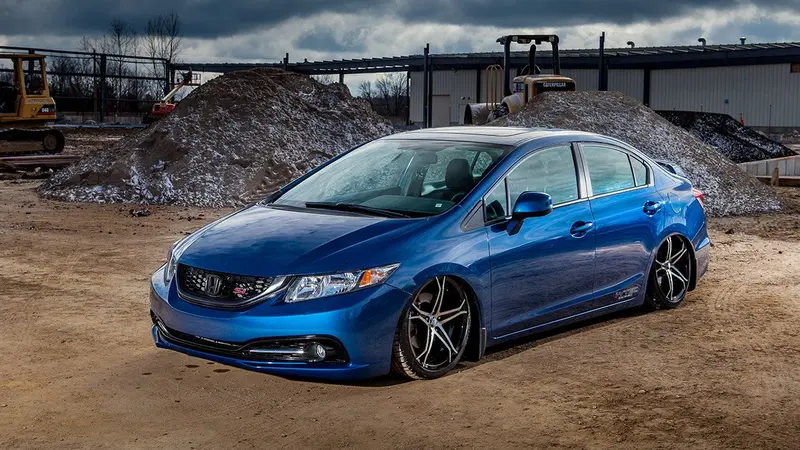 Honda Civic (9Th Gen) Air Lift Suspension 1