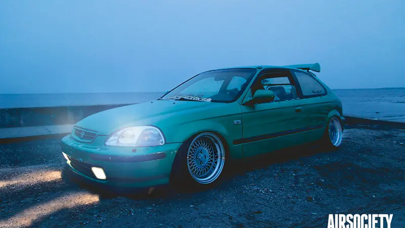 Honda Civic/Del Sol/Crx Air Lift Suspension 1