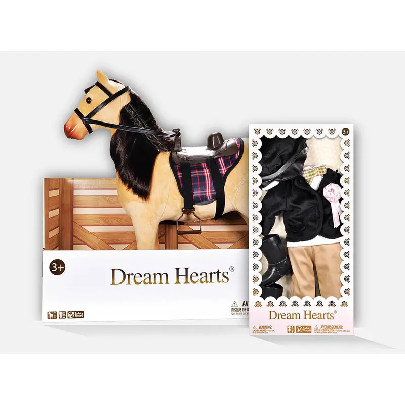 Horse Set + Free Equestrian Outfit Set 1