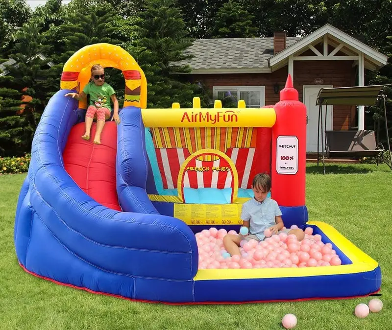 Inflatable Hamburger Bouncy 1
