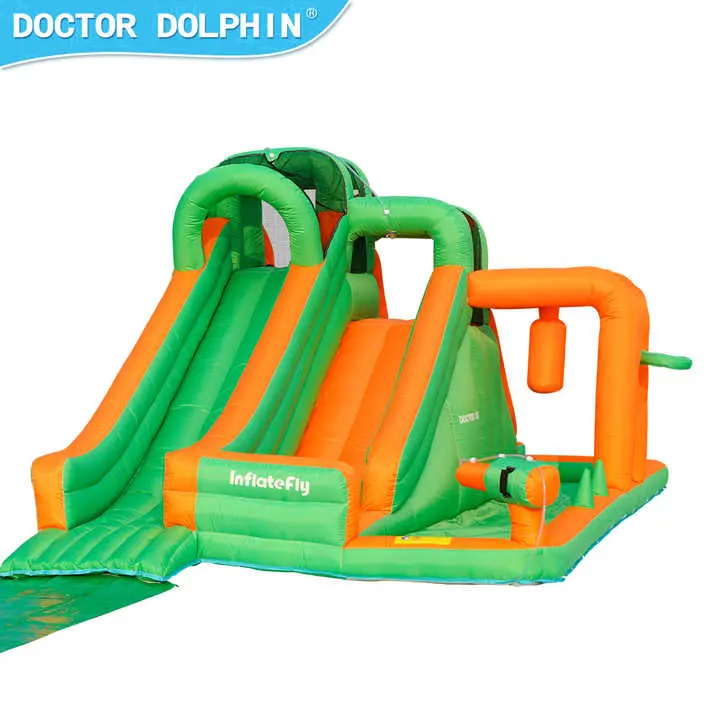 Inflatable Water Slide With Pool And Bounce House For Kids – Backyard Play Center For Parties And Home Use 1