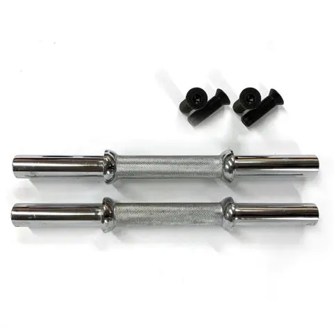 Ivanko 27Mm Chrome Dumbbell Handles, Pair, Discontinued Stock. 1
