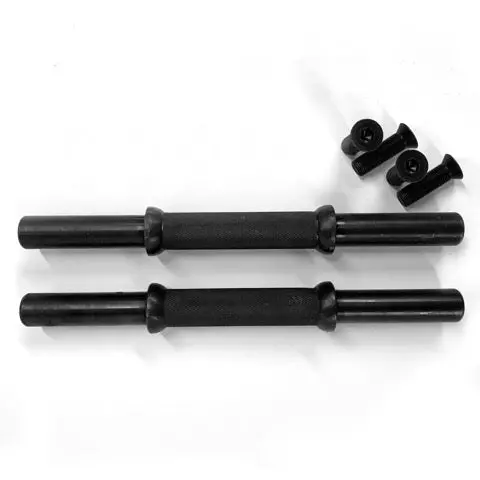 Ivanko 30Mm Black Dumbbell Handles, Pair, Discontinued Stock. 1