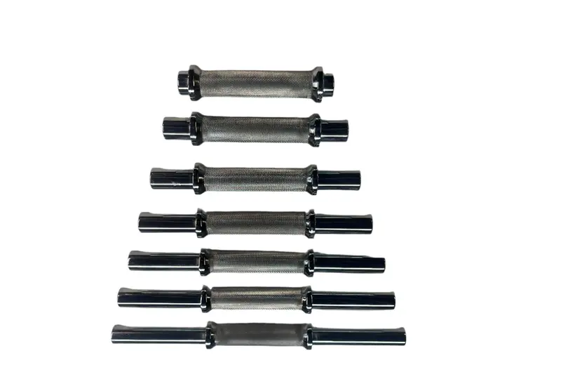 Ivanko 30Mm Chrome Dumbbell Handles, Pair, Scratch & Dent, Old Stock 1