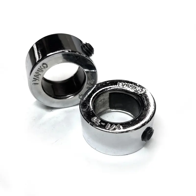 Ivanko Compression Ring Collars For 1" & 1-1/16" Barbells & Dumbbell Handles 1