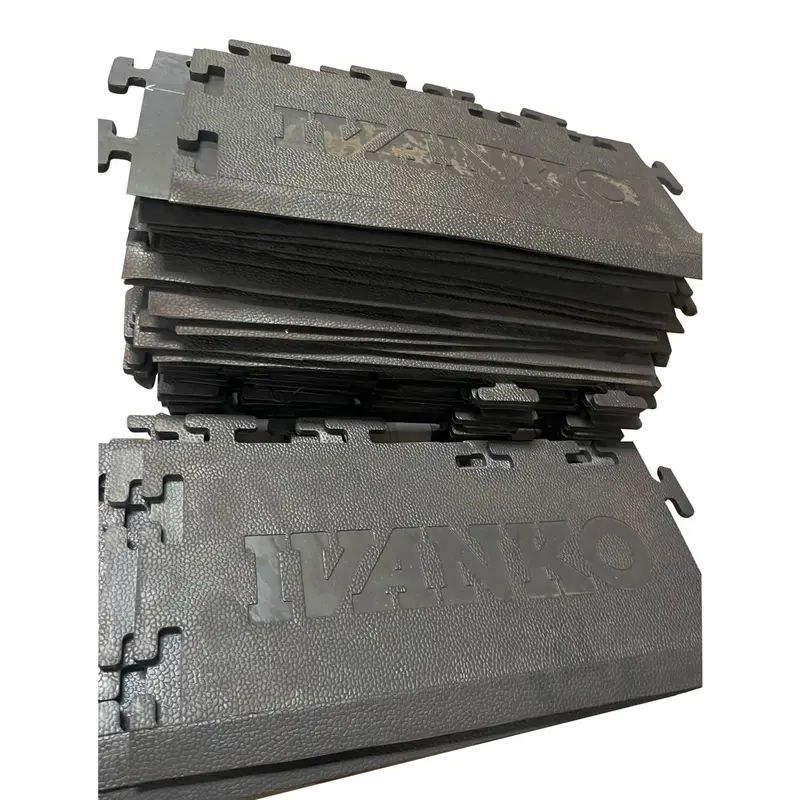 Ivanko Rubber Flooring, Black, New Old Stock, Scratch & Dent 2
