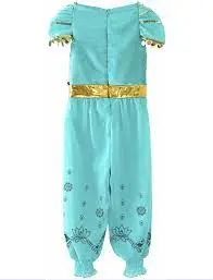 Jasmine Princess Aladdin Costume Dress 2