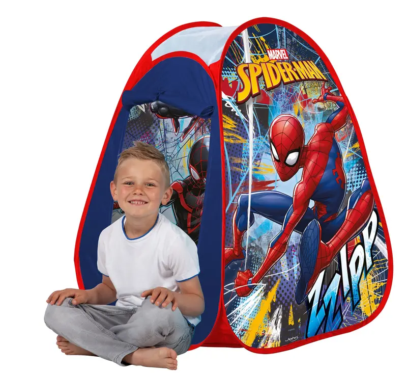 John - Spiderman Pop Up Play Tent, In A Display Box 1