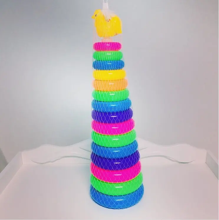 Junior Duck Stacking Multicolor 15 Rings 1