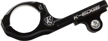 K-Edge Go Big Pro Universal Action Camera And Light Dual Side Handlebar Mount 31.8Mm: Black 1