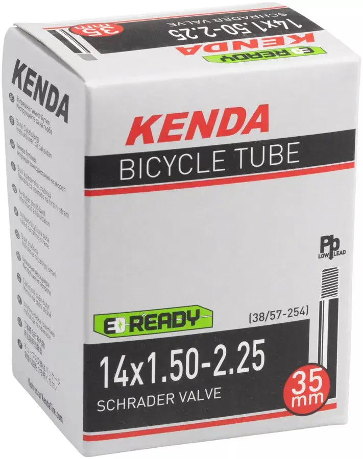 Kenda Bicycle Tube Schrader Valve 14X1.75-2.35 1