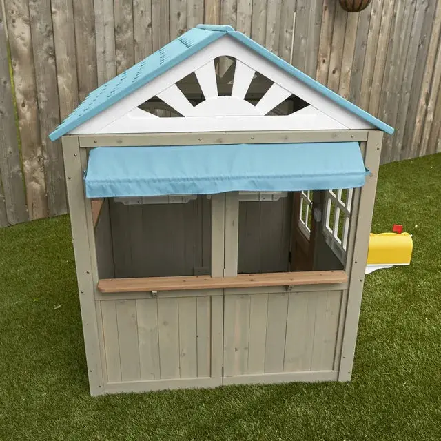 Kidkraft - Oceanfront Wooden Playhouse - Blue 1