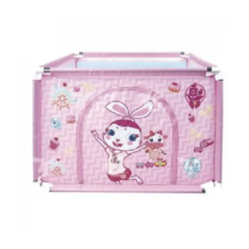 Kids Portable Canopy Fence Pink Color 1