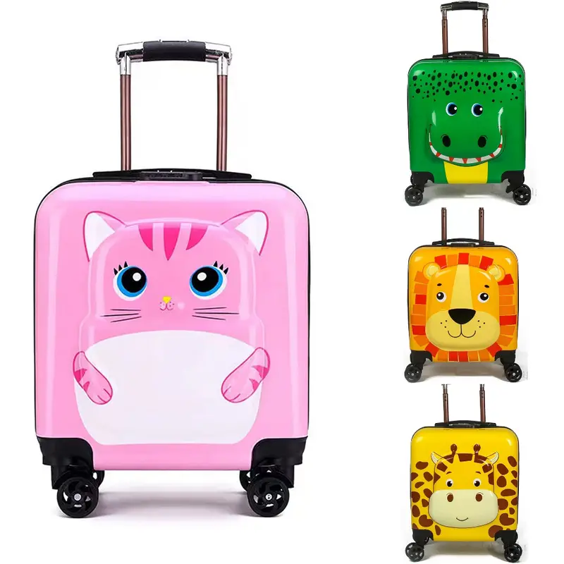 Kids Travel Luggage Suitcase 4 Animal Shapes 1