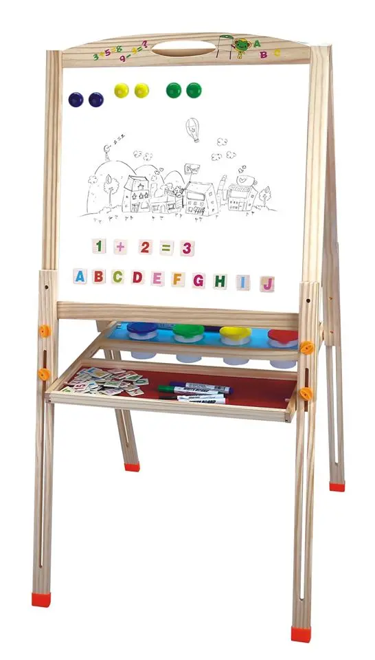 Kids Wooden Lifting Children Paint 1