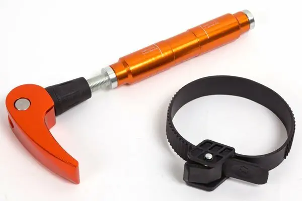 Kuat - Trio - Fork Adapter - 9Mm X 135Mm - Phat - Orange 1
