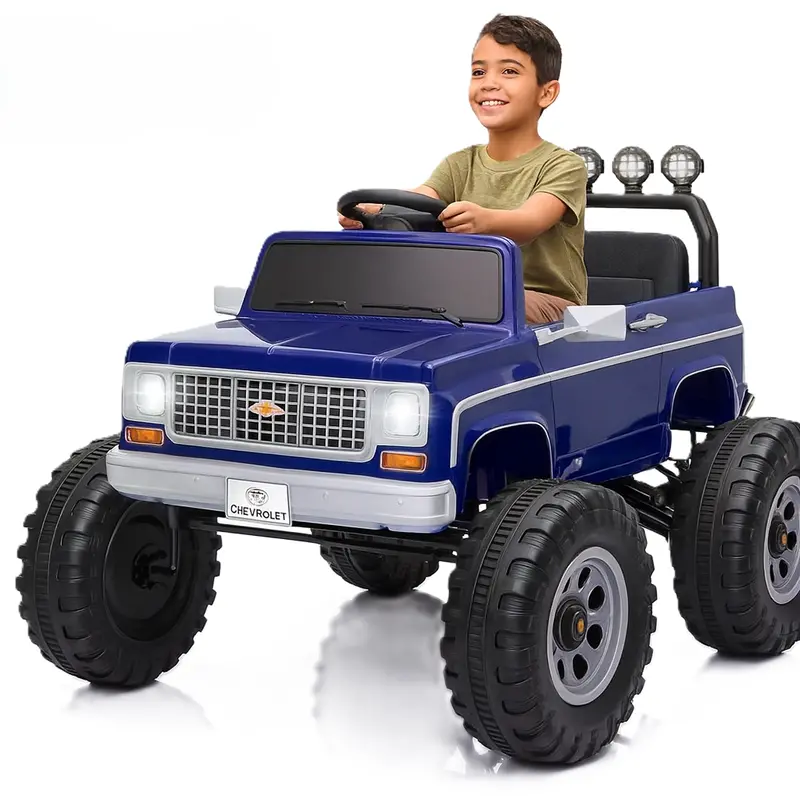 Licensed 24V Chevrolet Cheyenne Pickup Ride On Electric Car 1