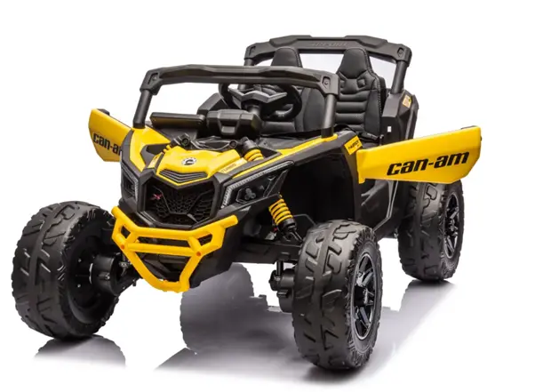 Licensed Can-Am Maverick Turbo Rr 12V 10Ah/4M Yellow Electric Ride On 3 To 7 Yrs 1