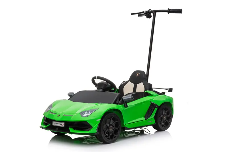 Licensed Lamborghini 12V 14Ah Ride-On Car 🚗 | Push Bar + Adult Standing Plate 1