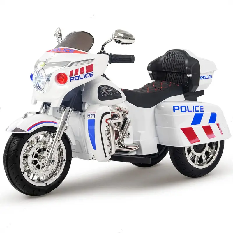 Licensed Police Electric Motorcycle 12V 1