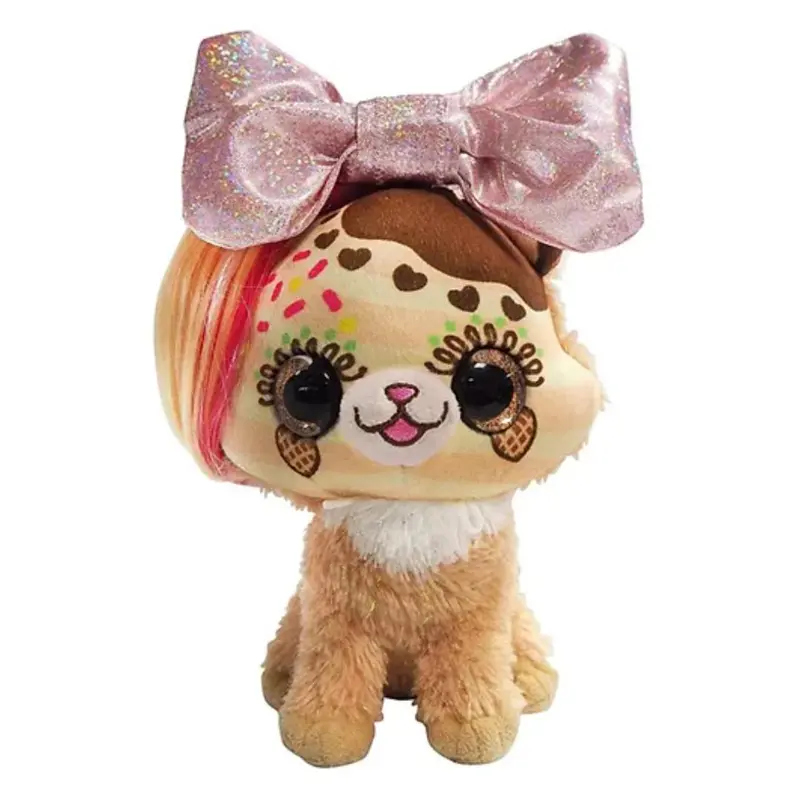 Little Bow Pets - Regular Bow Pet-9 Inch (Multi Colour Dog) 1