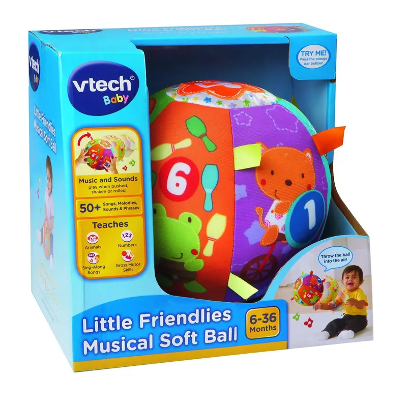 Little Friendlies Musical Soft Ball 1
