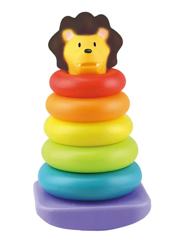 Little Hero Hoop Stacking Game- Multicolour 1