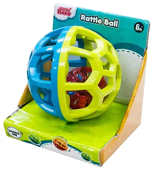Little Hero Rattle Ball - Assorted 1