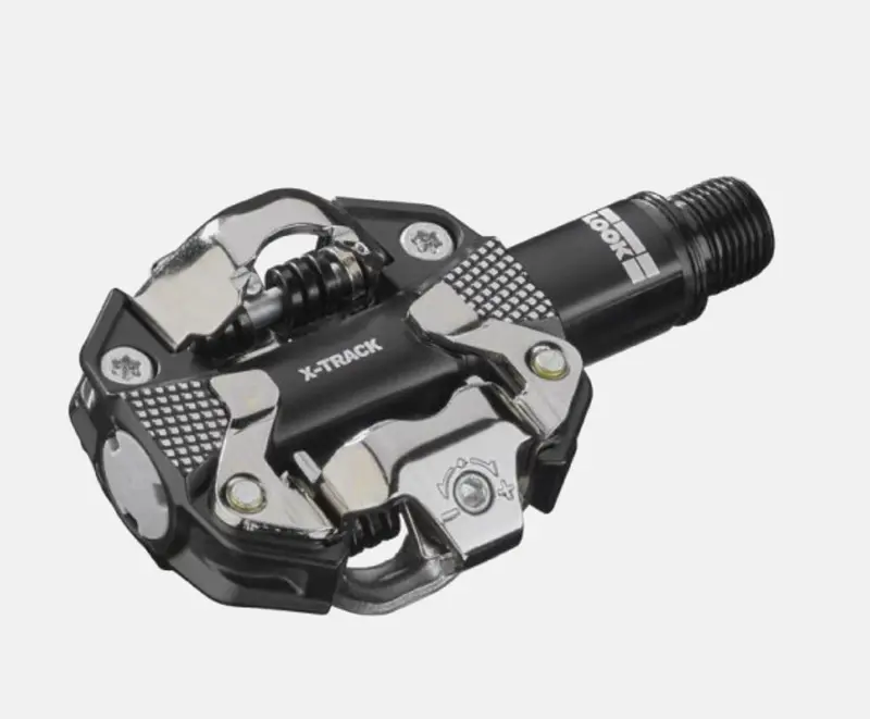Look X Track Spd Pedals Black 1