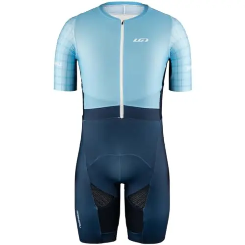 Louis Garneau Men's Aero Tri Suit Alaska Blue 1