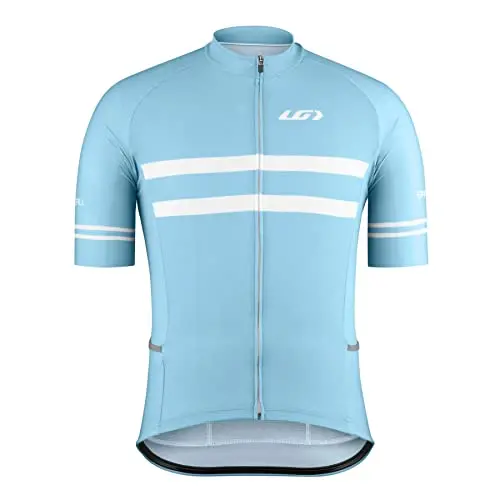 Louis Garneau Men's Premium Vintage Jersey - Alaska Blue 1