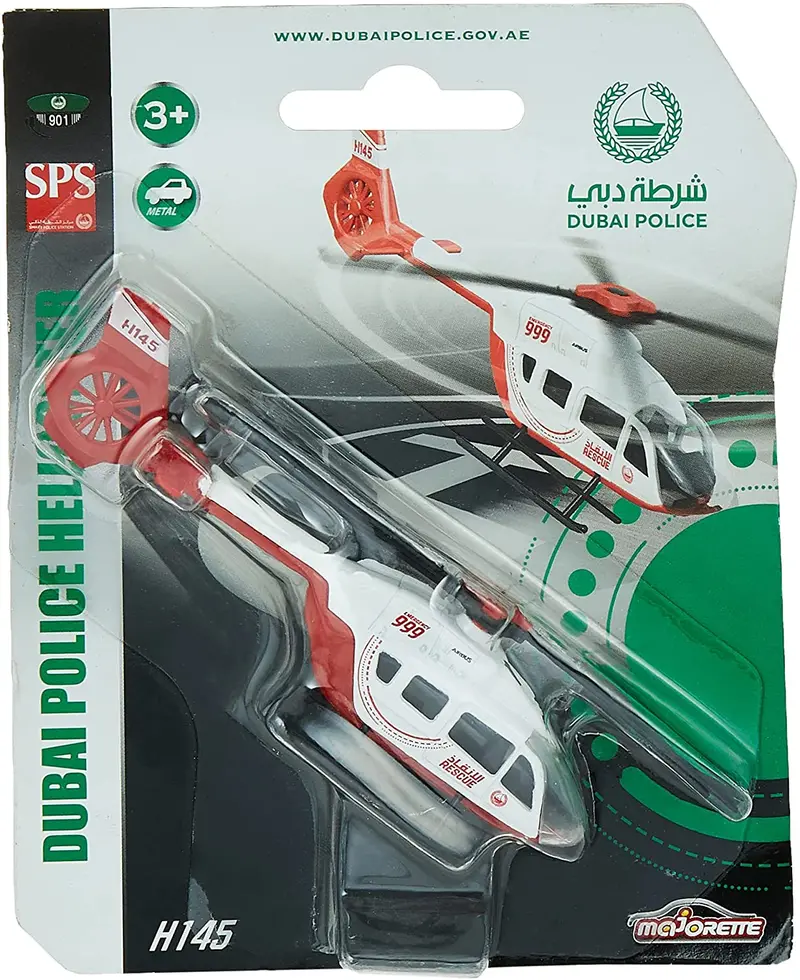 Majorette - Dubai Police Helicopter 1